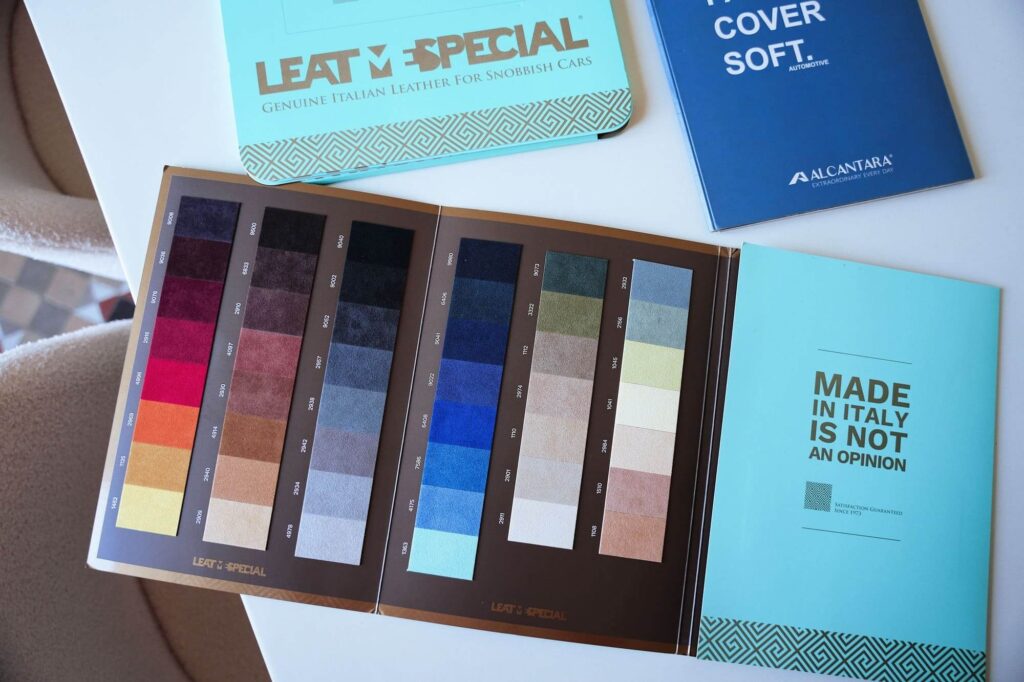 work with materials-colors